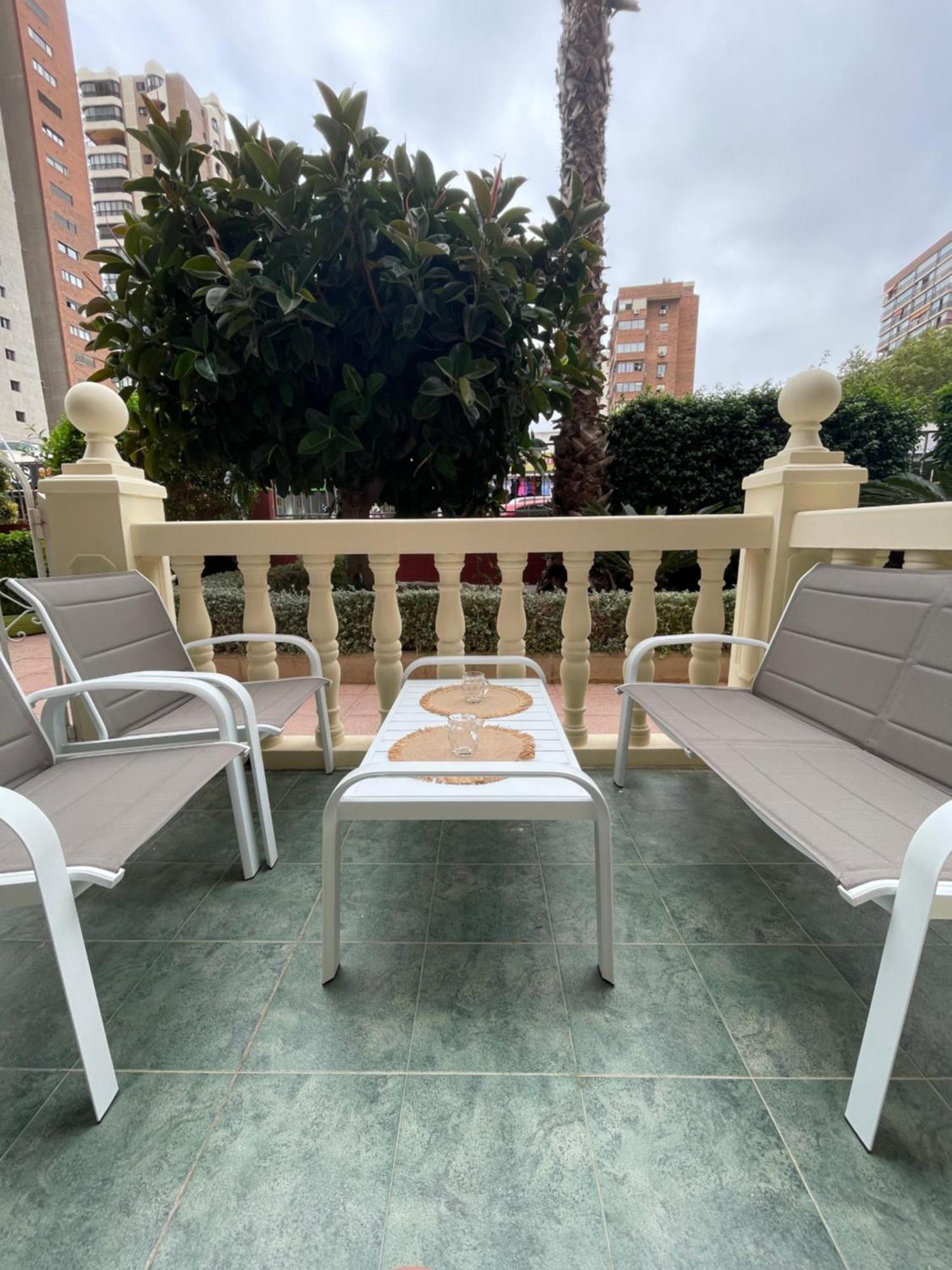 Super Terrace Levante Front Line Apartment Los Ranchos Self Check-In, Free Parking Benidorm Exteriér fotografie