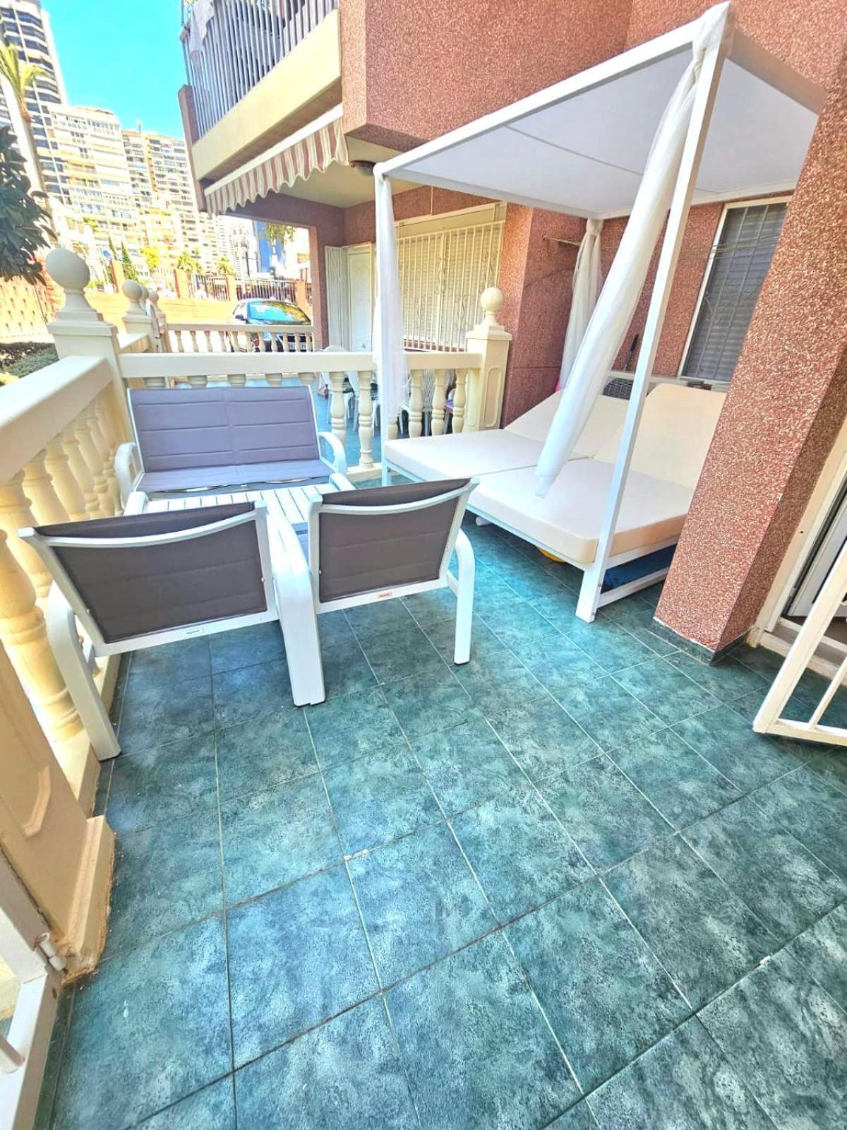 Super Terrace Levante Front Line Apartment Los Ranchos Self Check-In, Free Parking Benidorm Exteriér fotografie