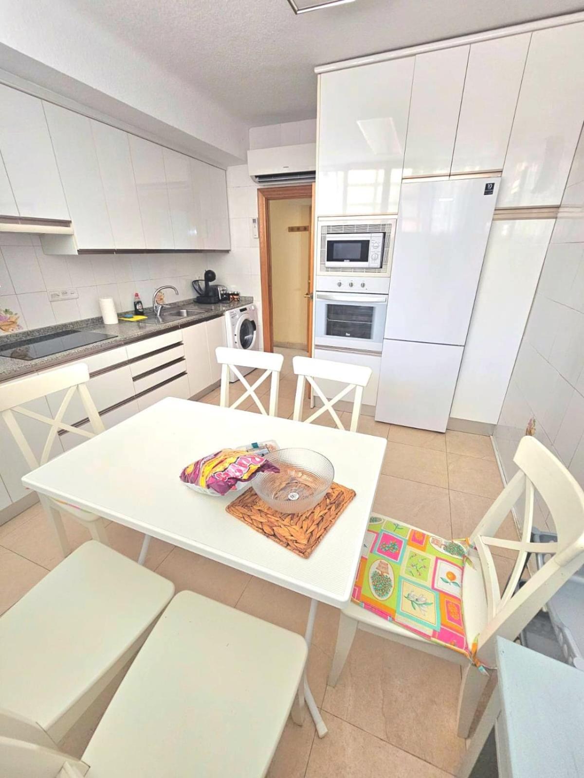 Super Terrace Levante Front Line Apartment Los Ranchos Self Check-In, Free Parking Benidorm Exteriér fotografie